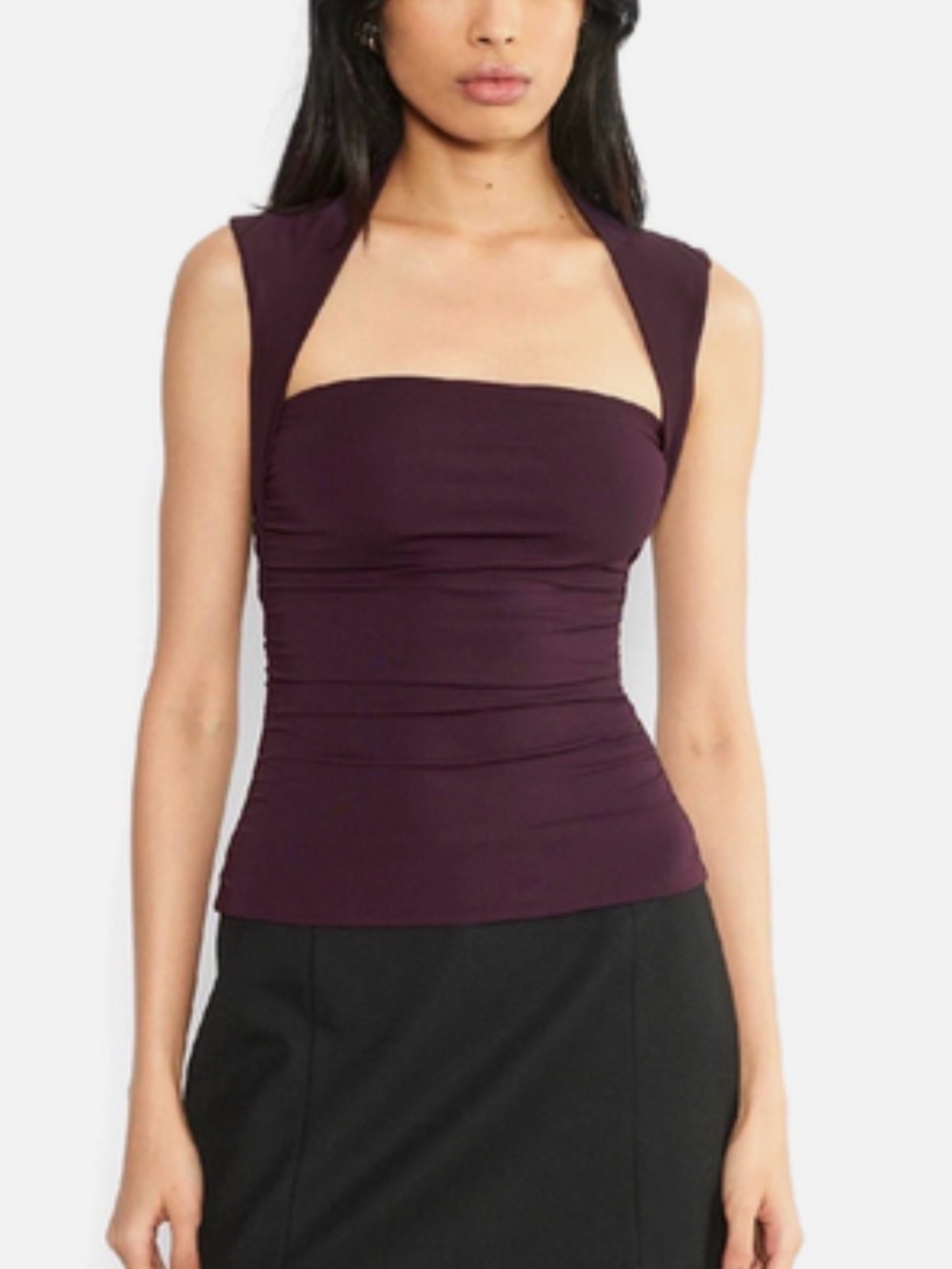 Aritzia Original Contour Flourish Top- Sumac